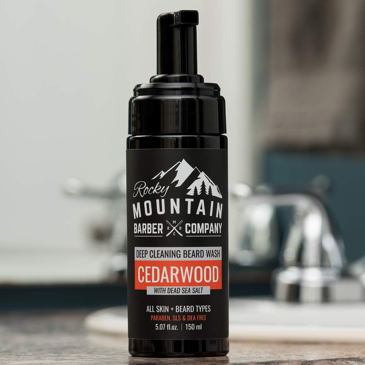 Rocky Mountain Barber Company Cedarwood Beard Wash