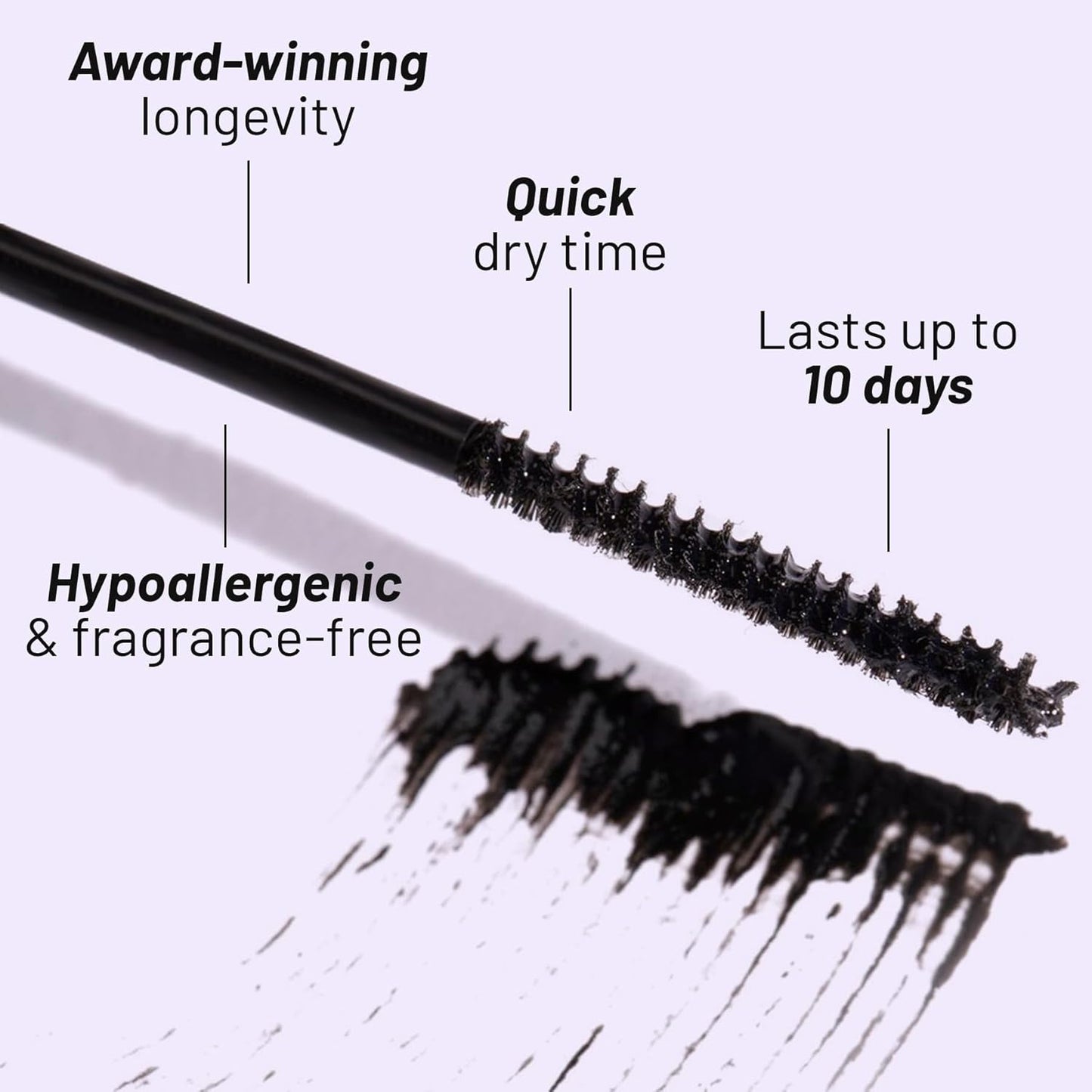 Lilac St - Eternal Bond (Black) Lash Glue & Lash Crystal Coat - Long Lasting & Fast Drying Lash Glue - Sealant for Extended Lash Wear, Reduce Stickiness & Keeps Lashes Clean - Waterproof, Vegan