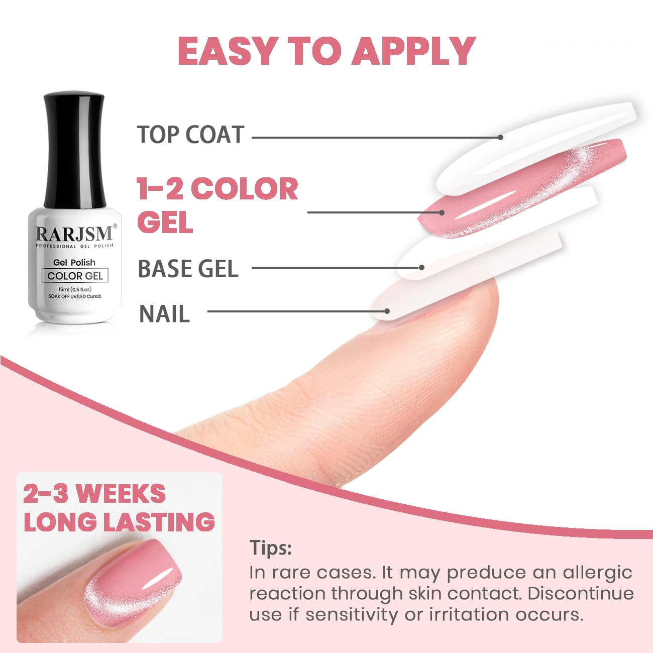 RARJSM Nude Sheer Pink Cat Eye Gel Nail Polish Silver Glitter 15ml 9D Velvet Cateye Shimmer Galaxy Ice Jelly Pink Gel Polish with Magnetic Stick UV LED Curing Require Soak Off DIY Home Salon