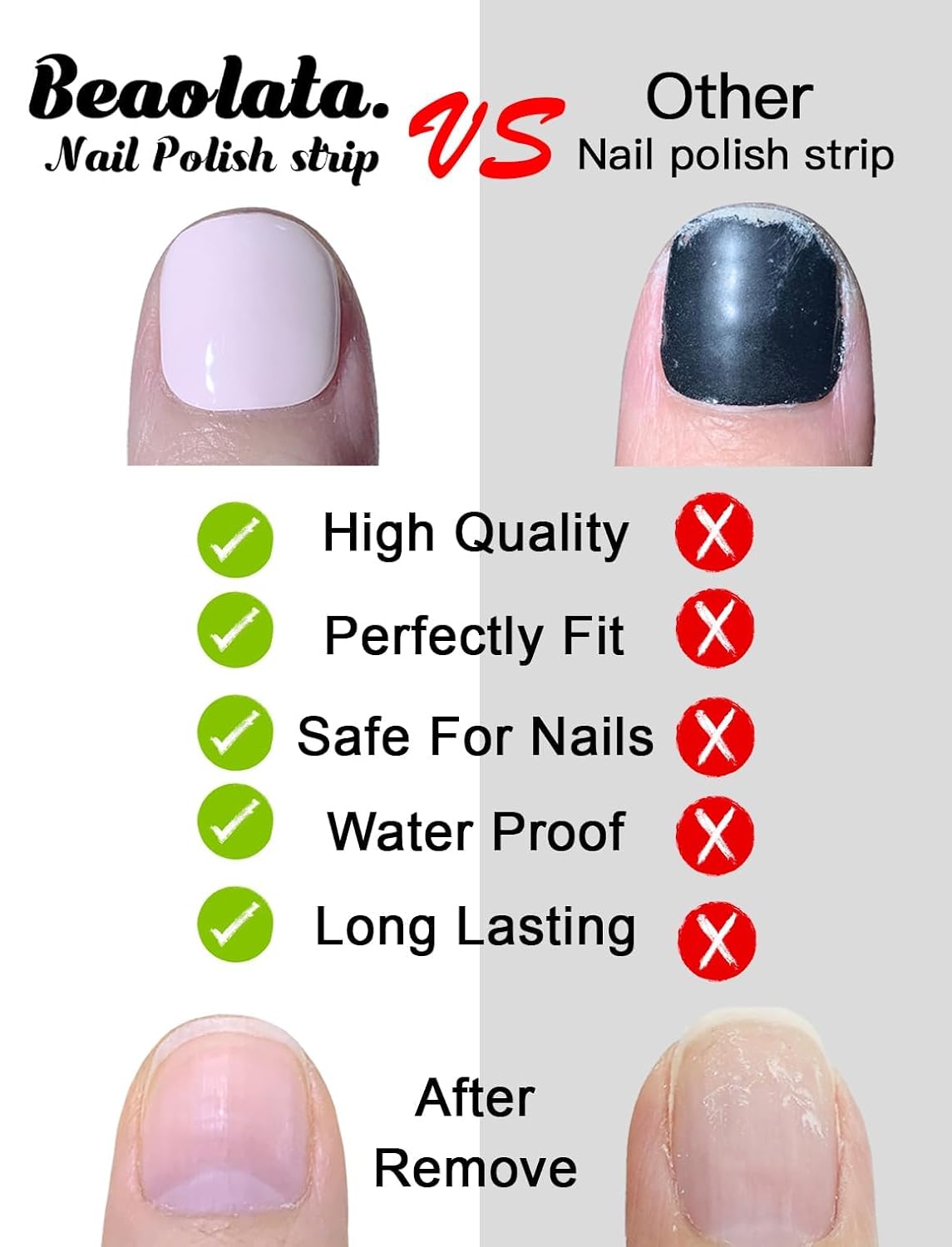 Nail Polish Strips, 32PCS Salon Quality Wraps, Long Lasting Gel Nail Stickers for Women Easy Apply& Remove (Pink Meteor)