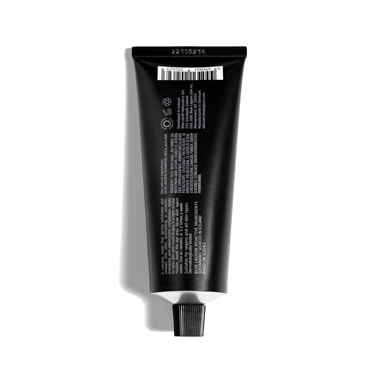 Blue Lagoon - Resurfacing Exfoliating Volcanic Lava Scrub Face Mask - Hydrating Face Mask - Moisturizing Face Mask - Face Scrub - Hydrating Mask - Bioactive Icelandic Skincare (2.5 oz | 75 ml)