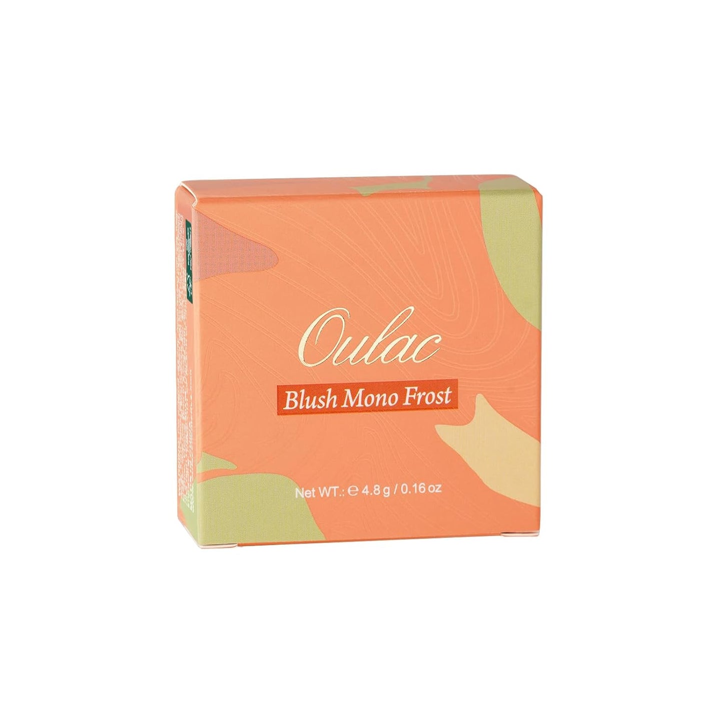 OULAC Pink Lumious Blush Makeup| 2 in 1 Powdery Blush & Highlighter| Shimmer Metallic Glow| Shape & Highlight Face| Cruelty-Free & Highlight Bling| F06 Pinky Ice