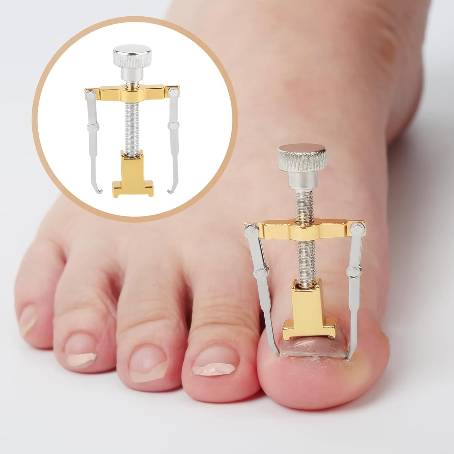 Stainless Steel Ingrown Toenail Pedicure Knife Set,Professional Foot Skin Scraper Repair Sharp Blade Kit For Nail Corn Callus Paronychia Treatment. (5)