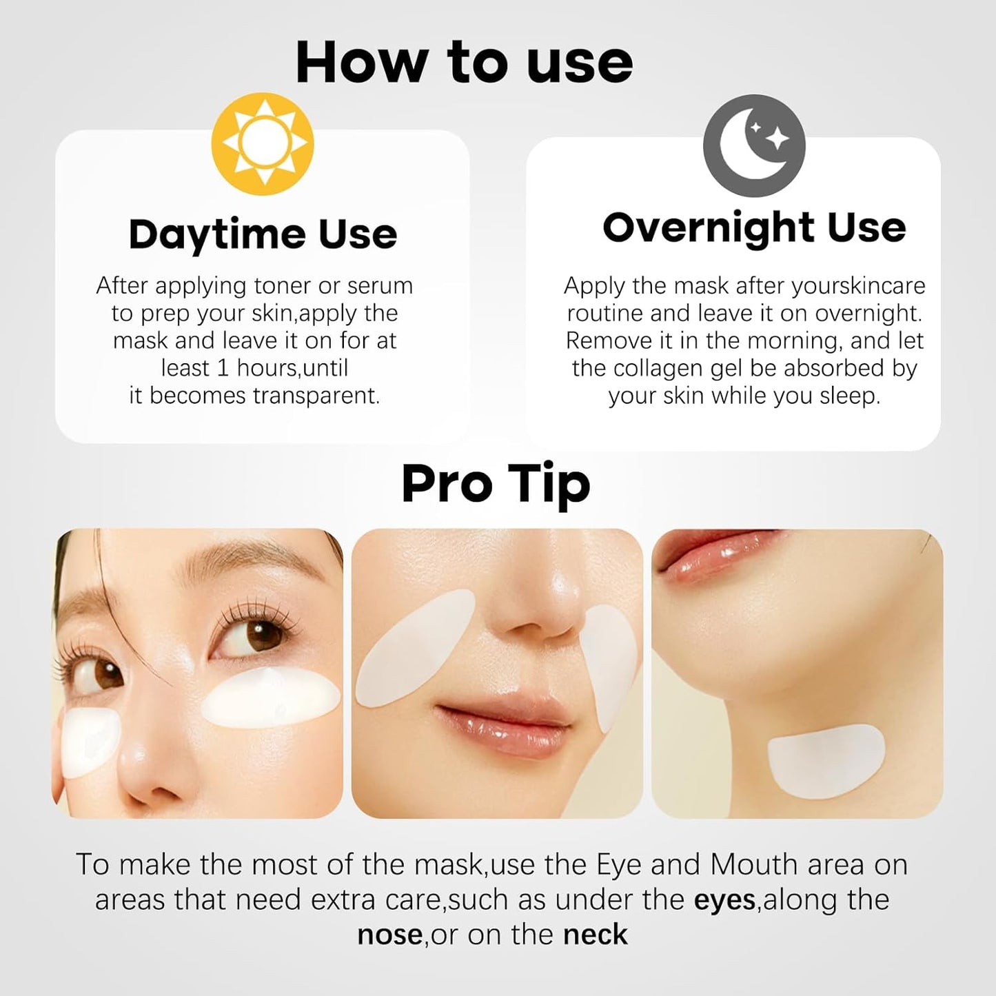 ISTON 4-in-1 Bio-Collagen Real Deep Mask Set -Plump Sagging Skin,Deep Hydration,Soothe & Repair,Nourish & Firm, Overnight Hydrogel Mask for All Skin Type