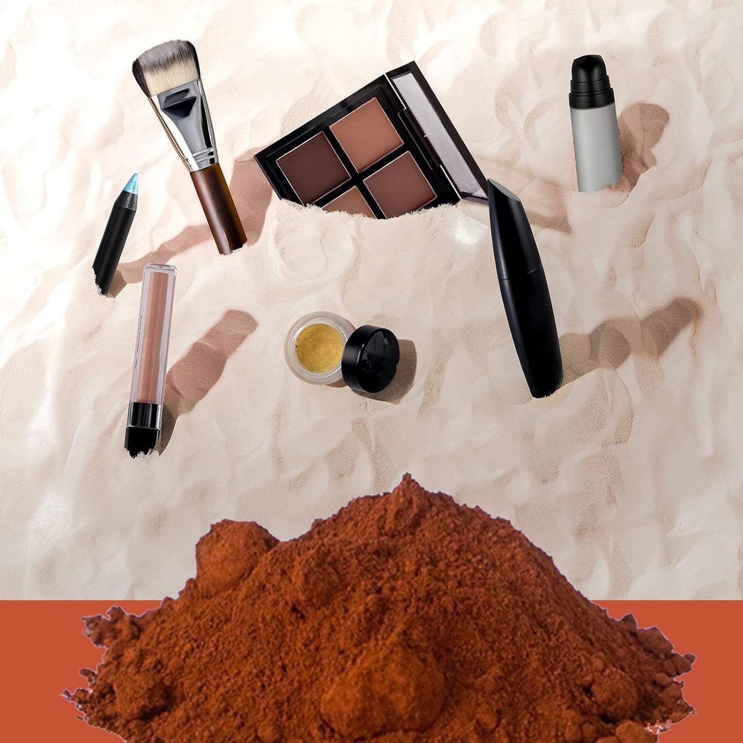 T-Miles Cosmetics Iron Oxide Brown Pigment(20g) for DIY Eye Shadow Brow Powder Pressed Powder