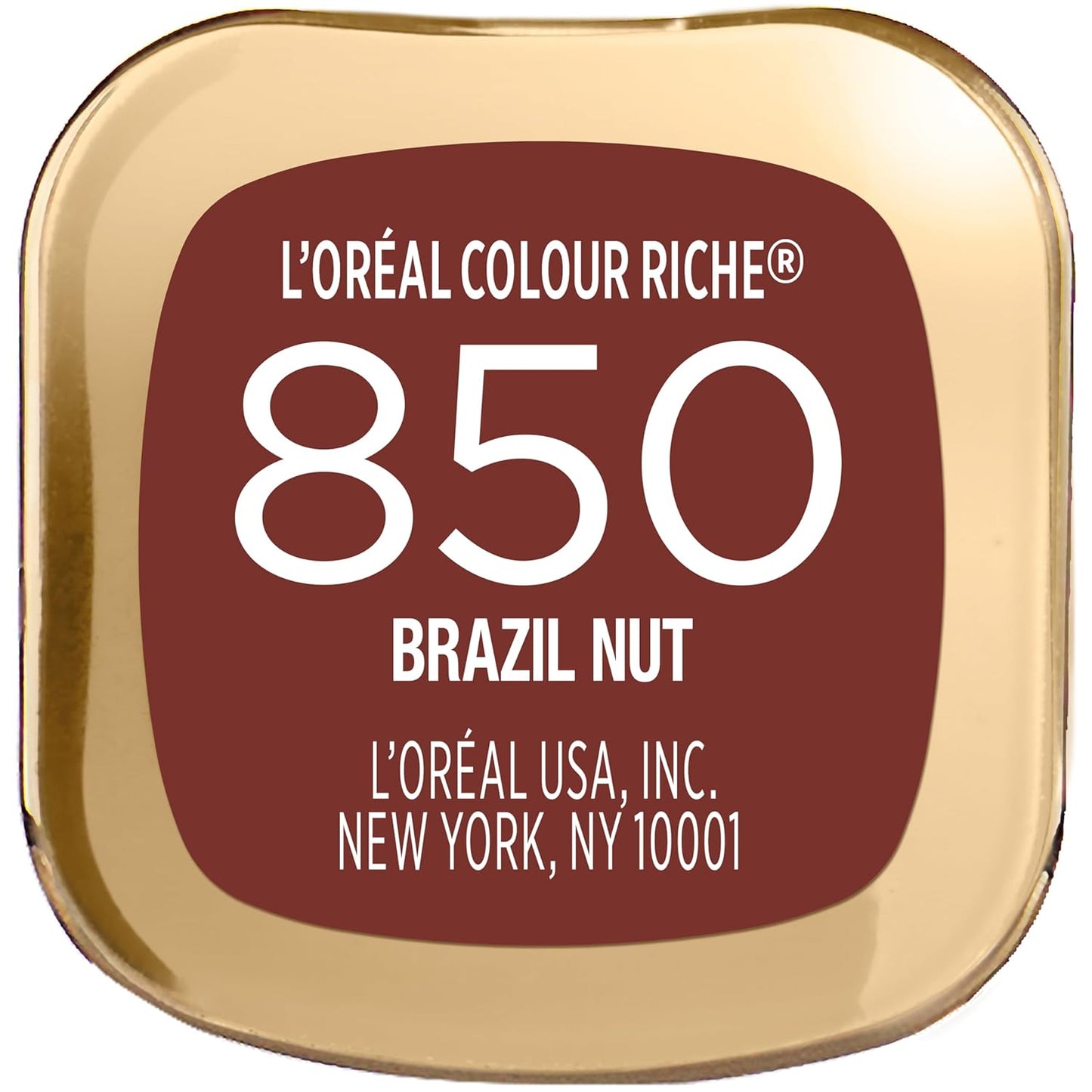 L'Oreal Paris Colour Riche Original Creamy, Hydrating Satin Lipstick with Argan Oil and Vitamin E, Brazil Nut , 1 Count