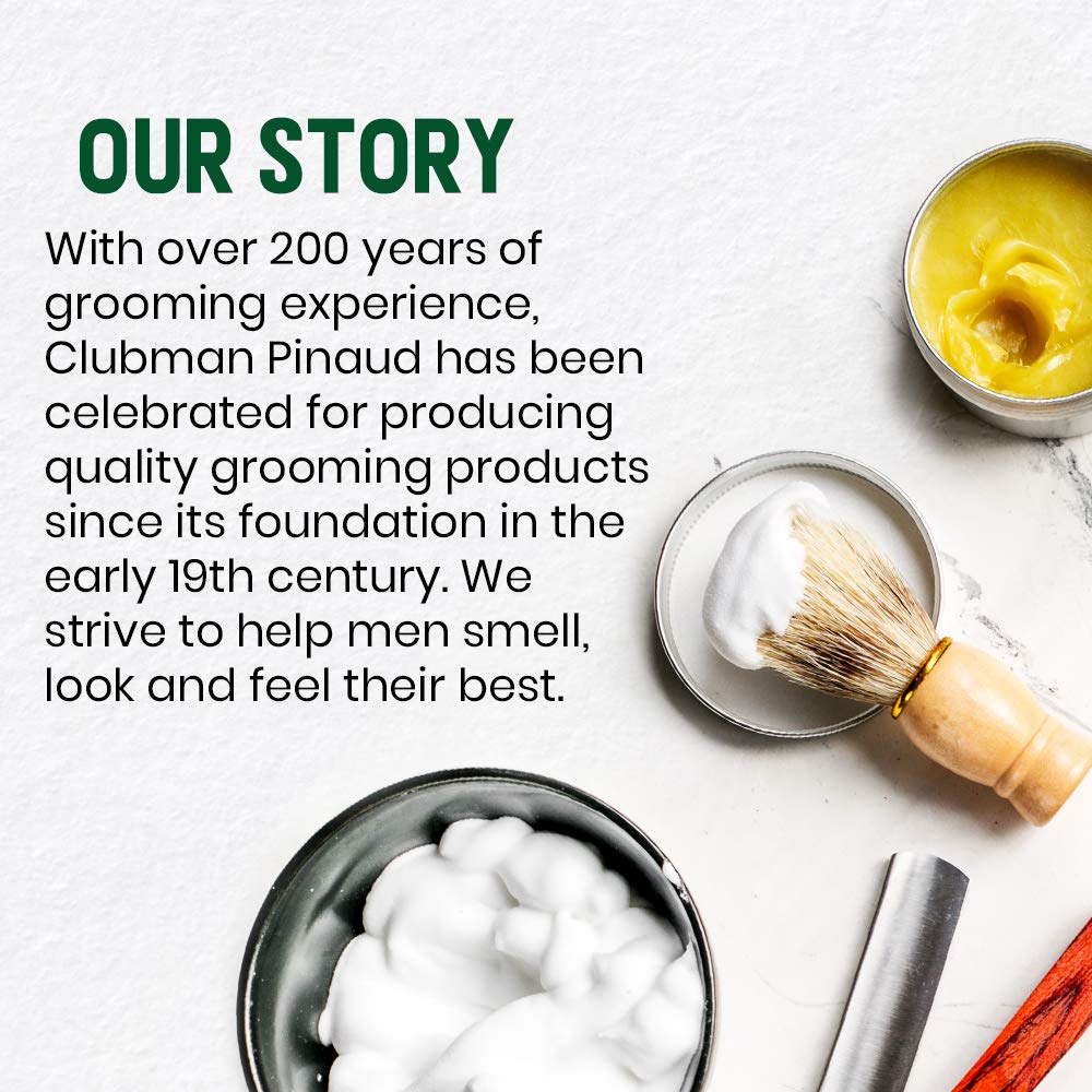 Clubman Reserve Sweet Rum After Shave Lotion for Men – Refreshing Scent After Shave Splash, Soothing Aftershave Care, 6 oz