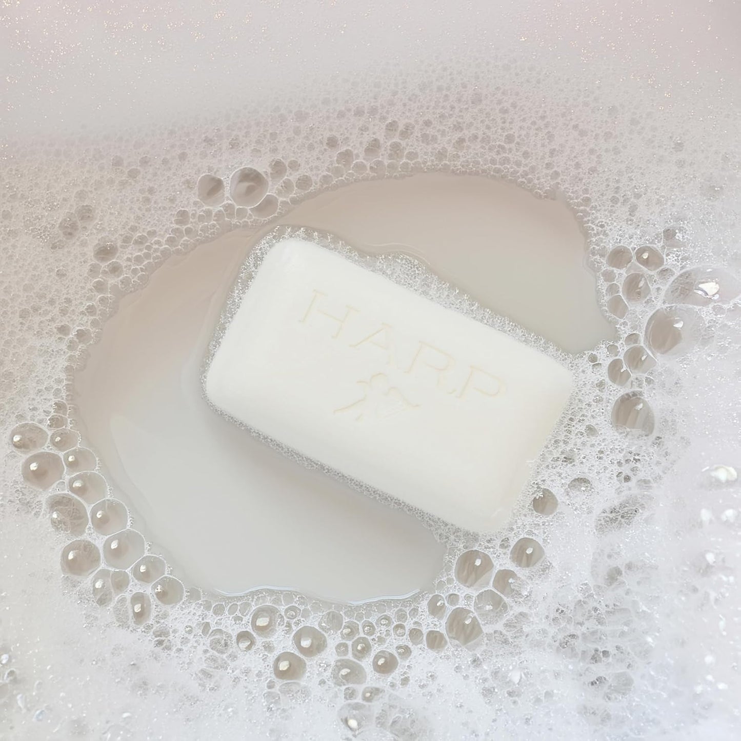 HARP pH-Balanced (5.0-6.0) Body Wash Bar. ZERO saponified oils. Protects Moisture Barrier. Gentle for Sensitive/Dry skin. + Shea Butter/Borage Oil. Non-Comedogenic. VANILLA LAVENDER Fragrance. 5oz