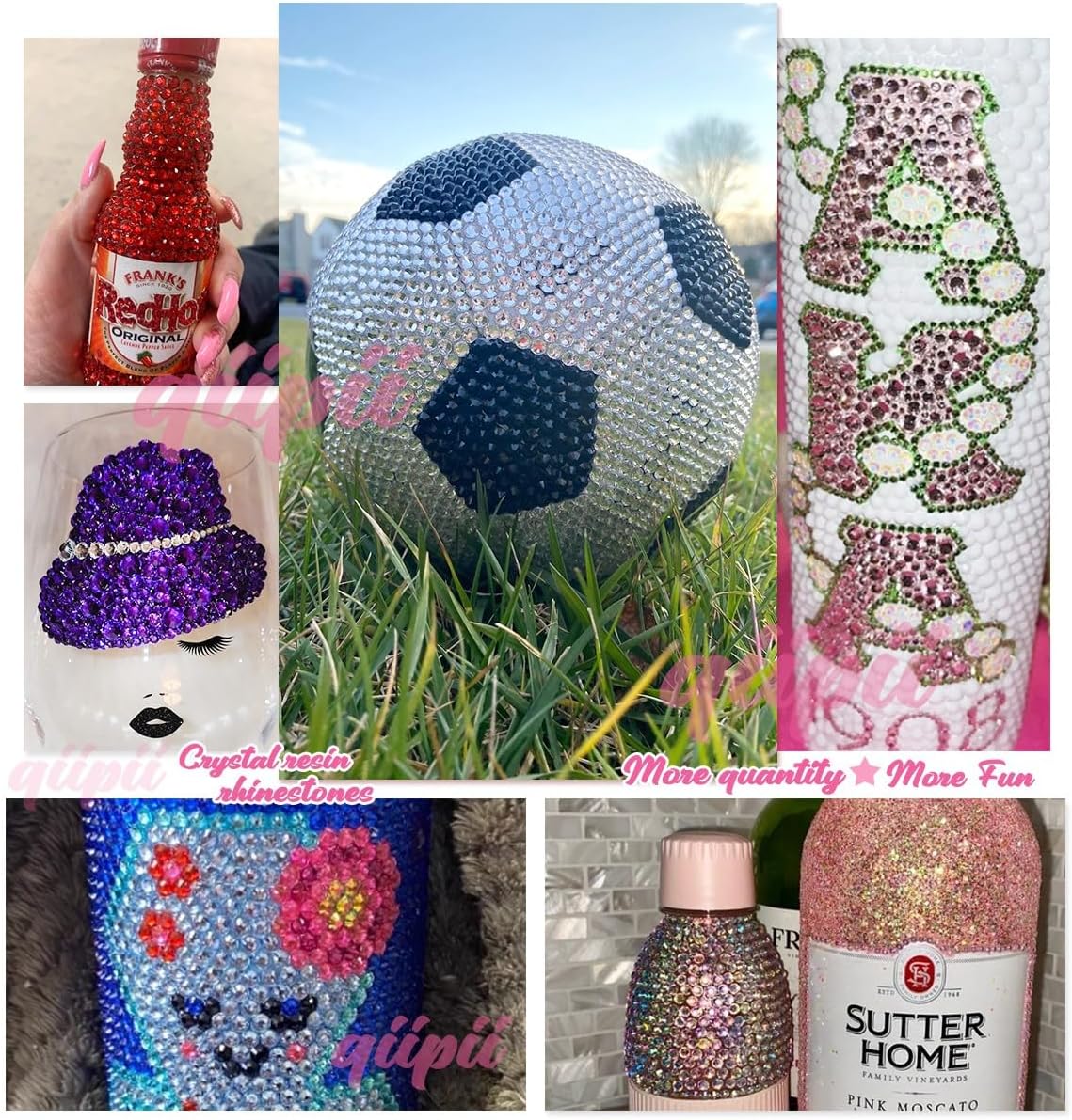 Light Blue Crystal Resin Rhinestones w B7000 Jewelry Glue for Bedazzling Crafting Sky Blue Flatback Stones 3mm 4mm 5mm 6mm Diamonds Crystals Gems Charms for Nails Face Makeup Tumblers Crafts