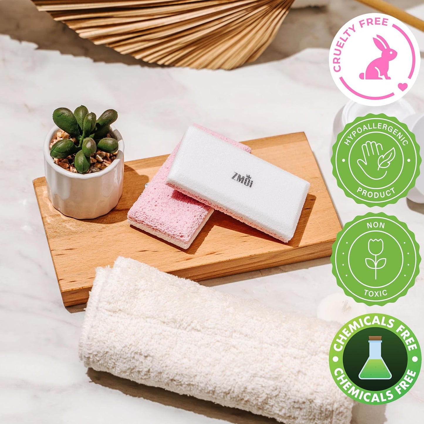 Siliglass Pumice Stone Callus Remover for Feet, Elbows, Hands, and Knees, Spain Made - 2 in 1 Pedicure Exfoliator and Scrubber for Rough, Hard Skin (1 Pack)