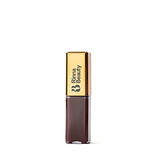 Rinna Beauty Larger Than Life Lip Plumping Oil - Filthy Rich - Moisturizes & Hydrates Lips - Natural Plumping Over Time - Vegan, Cruelty-Free, & Paraben-Free 0.3 Fl Oz