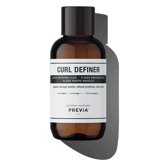 PREVIA Curl Definer Hydrating Serum for Curly Hair – Vegan Oil for Frizz Control, Moisturizing & Enhancing Curls – Sulfate-Free, Paraben-Free,Natural Ingredients for Soft, Shiny,Bouncy Curls 3.38 oz