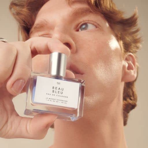 Le Monde Gourmand Beau Bleu Eau de Cologne - 1 fl oz (30 ml) - Unisex, Woody, Citrus, Musky Perfume Notes