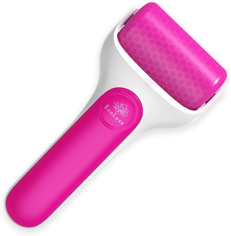 Skincare Ice Roller- Premium Facial & Eye Massage Roller with Freezer Case for Extended Cooling, Pain & Shingles Relief, Reduce Puffiness & Redness, Lymphatic Drainage, & Sun Relief