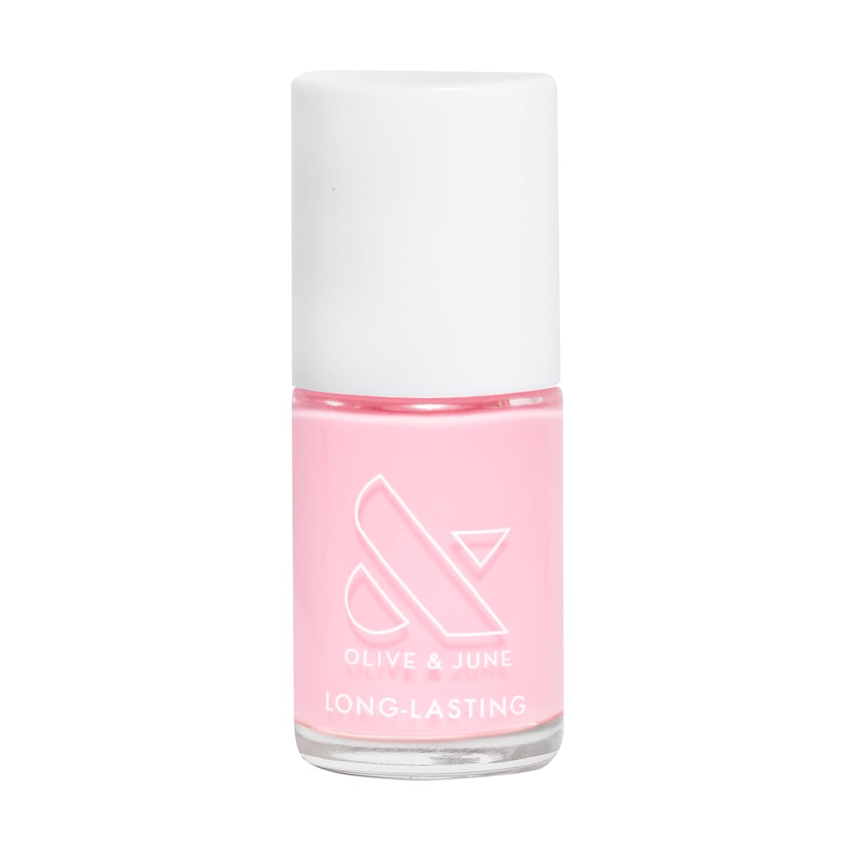 Olive & June Long Lasting Nail Polish | Plump, Gel-Like Finish No Lamp Needed | Lasts up to 10 days | Salon-Quality Color at Home | 15-Free, Vegan & Cruelty-Free Chip-Resistant Shine | SE Bubbly Pink