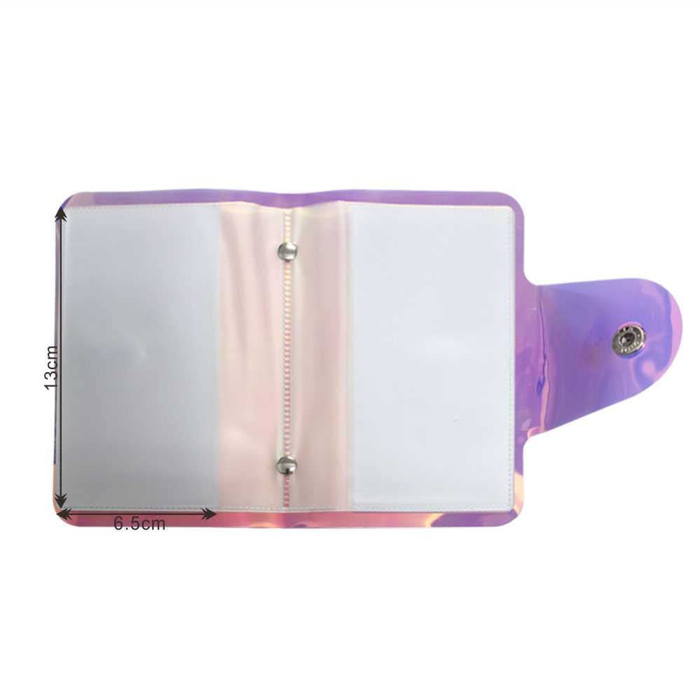 VNC Nail Art Stamp Plate Collection 20 Solts Pink Color Image Plate Organizer for 6X12cm Size Stamping Nail Art Plate Holder