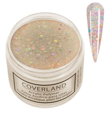 Tones Coverland Acrylic Nail Powder "Princess" - Limited Edition Acrylic Powder for Nail Design, Sculpting, and Masking Nail Bed Imperfections - Professional Acrylic Nail Supplies - (1.5 Oz)