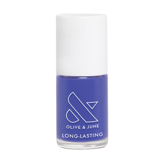 Olive & June Long Lasting Nail Polish | Plump Gel-Like Finish No Lamp Needed | Lasts up to 10 days | Salon-Quality at Home | 15-Free Vegan Cruelty-Free Chip-Resistant Shine | House of O&J Regal Purple