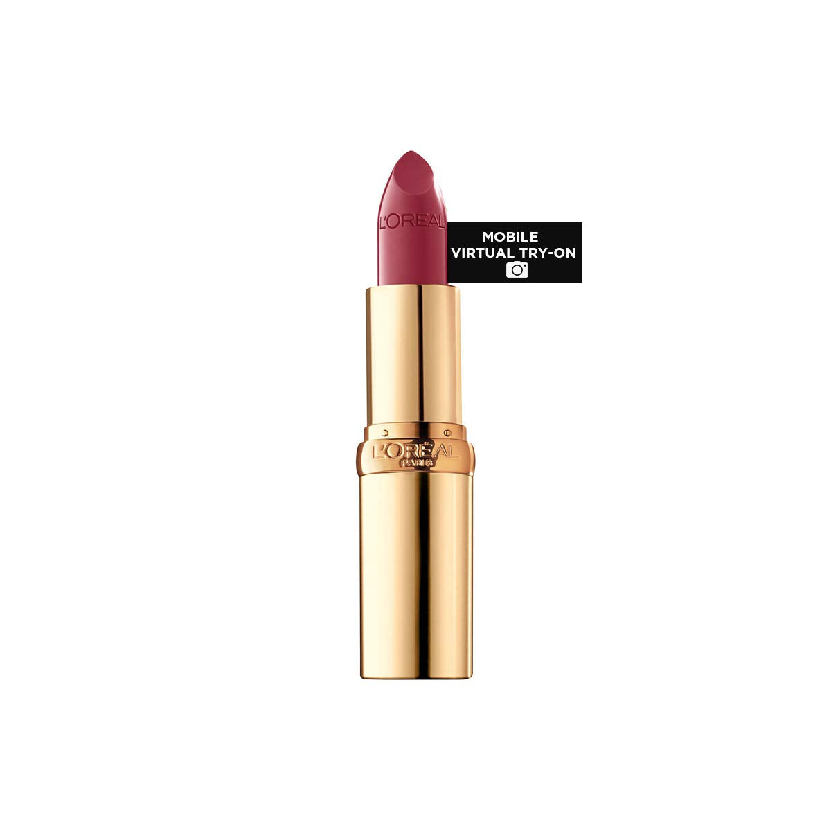 L'Oreal Paris Colour Riche Original Creamy, Hydrating Satin Lipstick with Argan Oil and Vitamin E, Berry Parisienne , 1 Count