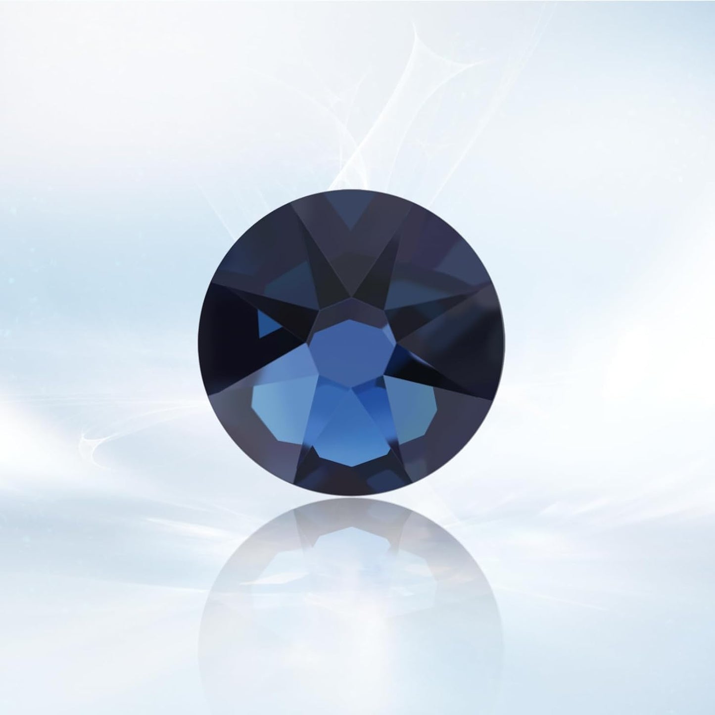 Novani Montana Rhinestones 1440pcs Flat Back Round Rhinestone Style 2088 Sparkly Crystal Gemstones for Nail Art and Crafting SS16,3.8-4.0mm