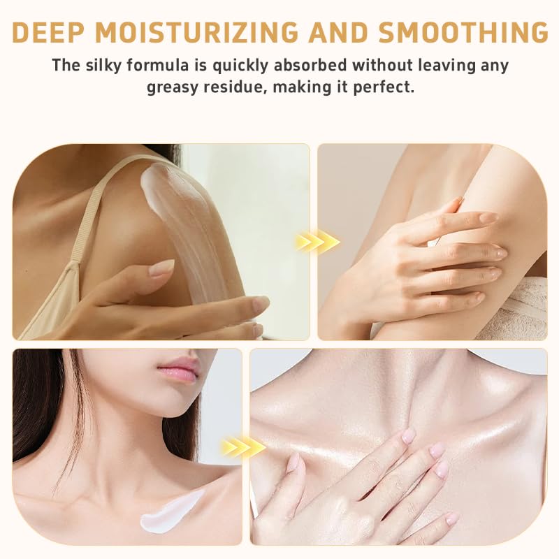 Champagne Lift Body Creme,lift firming body creme, with Luxe-Lift Firming Complex & Pink Pepperslim,Deep Hydration & Smoothing, Hydrates Dry Skin Arms & Legs (Rose)