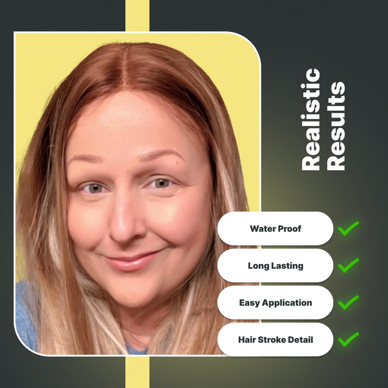 20 Pairs Dark Brown Temporary Eyebrow Tattoos, Waterproof and Smudge-Proof Medium Sassy Swerve Style Realistic Eyebrow Stickers for Women, Easy to Apply, Won't Work on Existing Brows