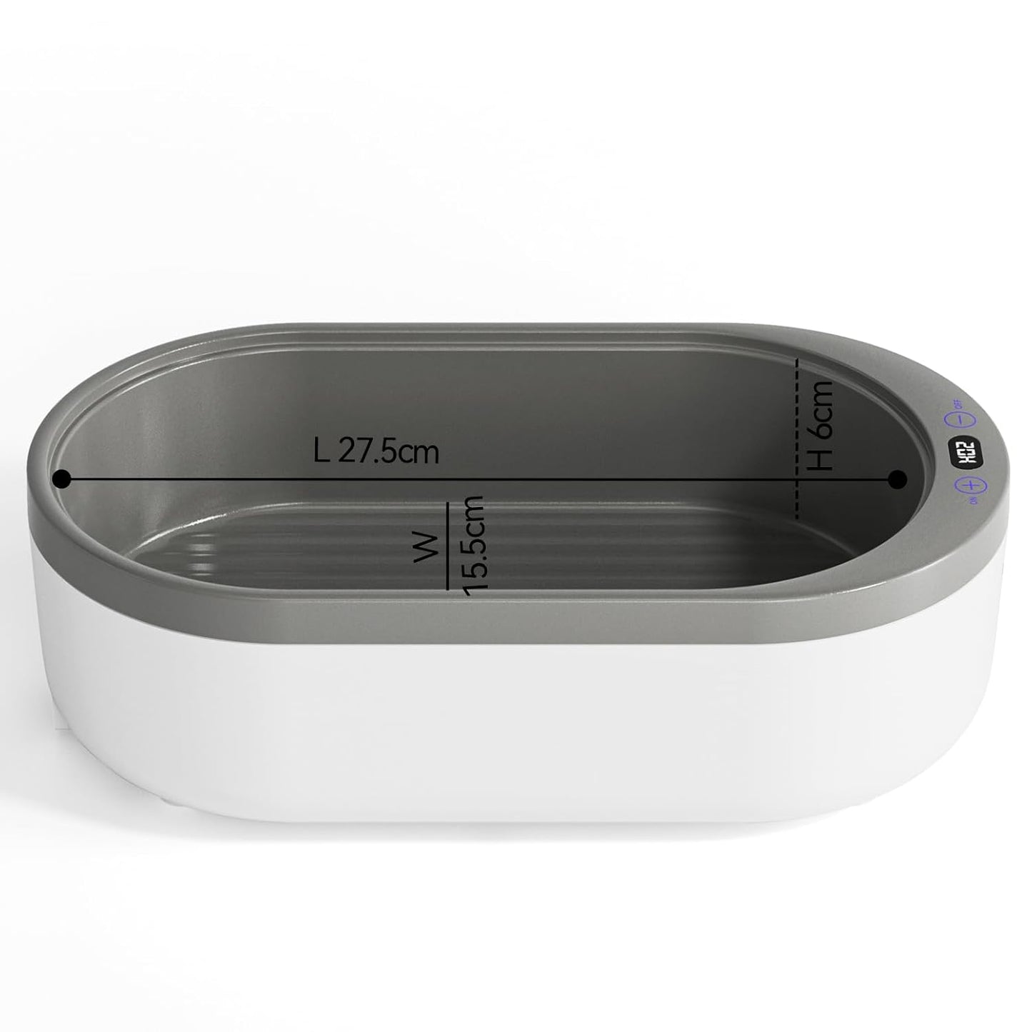 Small Paraffin Wax Machine for Hands - Paraffin Hand Wax Machine 2000ml Small Size With 3 packs of Paraffin Wax Digital Display Screen for Paraffin Baths