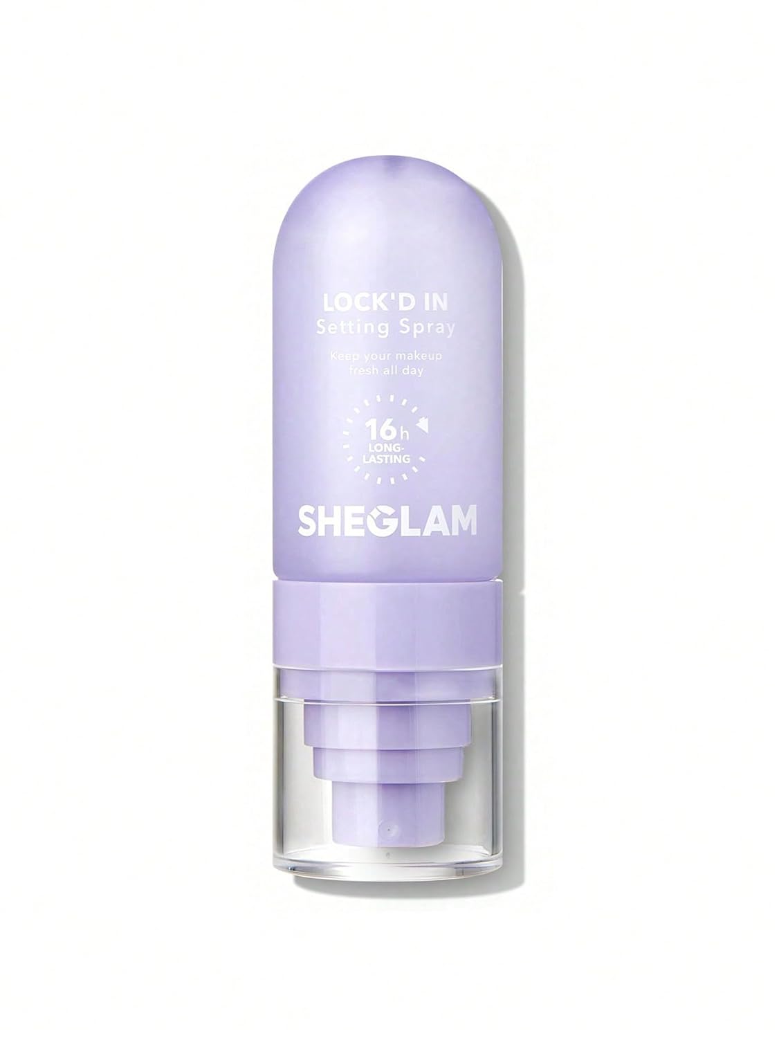 SHEGLAM Lock'd In Setting Spray Mattifying Effect Quick-Drying Long Lasting Makeup Locking Spray Oil-Control Non-Greasy Makeup Setting-Purple