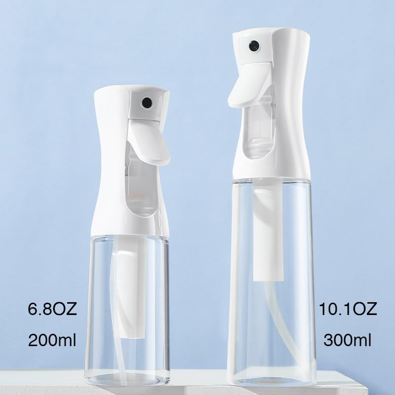 Continuous Mist Spray Bottle, 300ml/10.1oz (Clear, 10.1OZ/300ml)