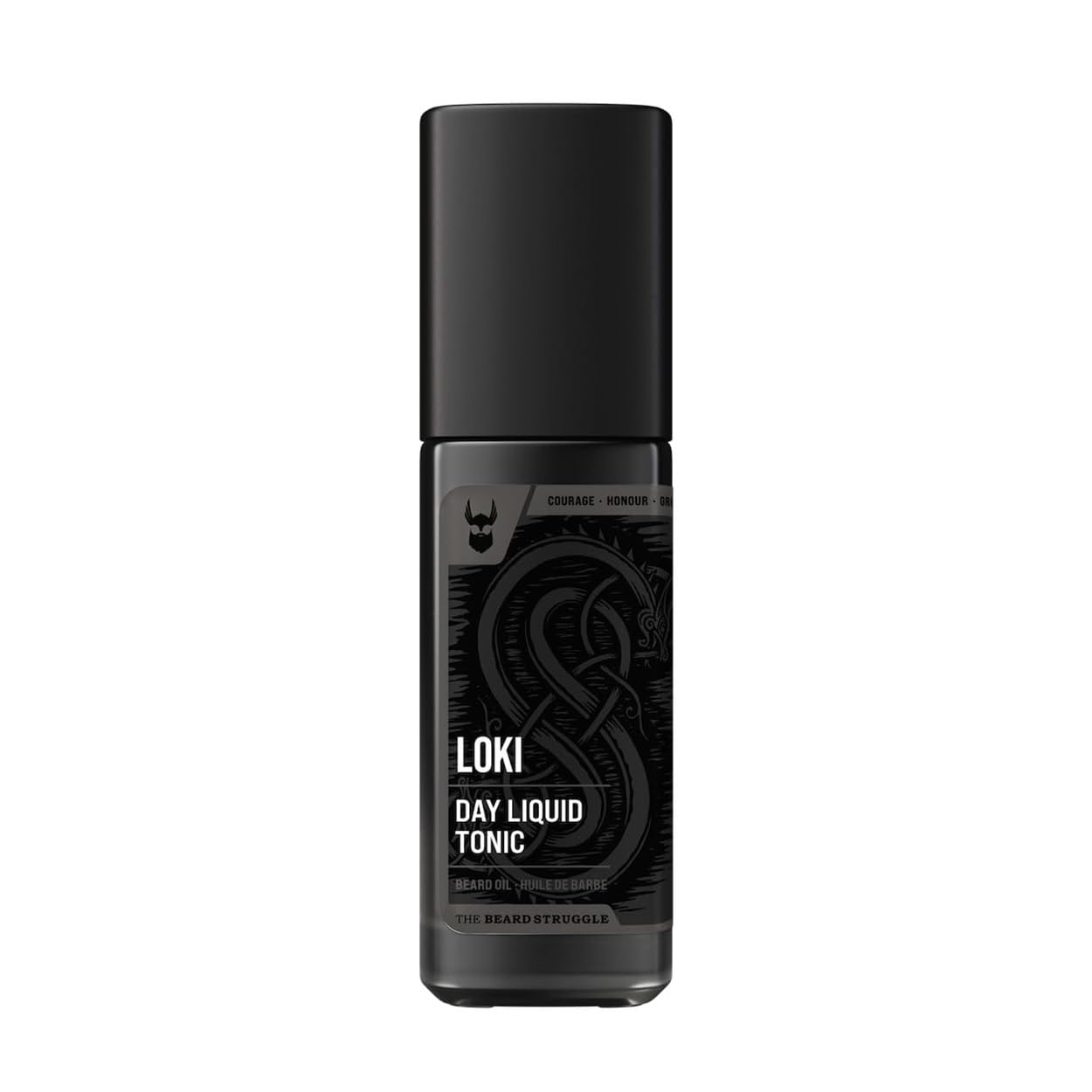 Beard Oil for Men by Beard Struggle - Day Liquid Tonic Beard Growth Oil - Moisture & Soften Your Beard - Platinum Collection, Loki Unscented (1 Fl oz)