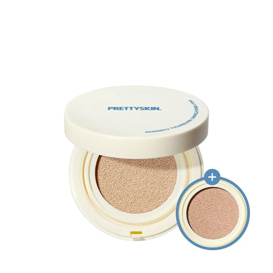 Moisturizing Glow Sun Cushion Foundation SPF50+ / PA+++ with Refill (23 Beige, 15g+15g)