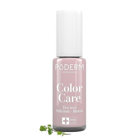 PODERM - Nail Polish – Enriched with Tea Tree – Improves nail appearance – Ingredients Natural/Vegan - foot/hand - Swiss Made (Lavender)