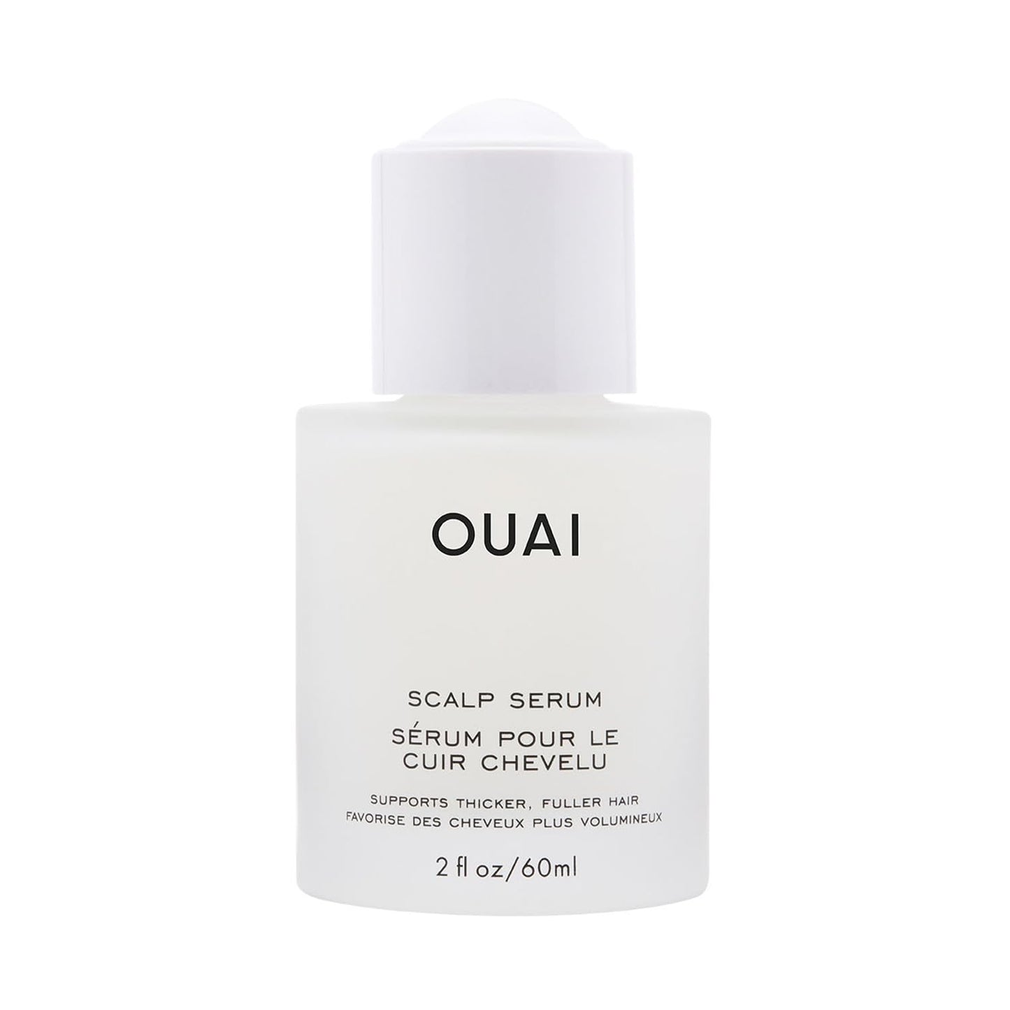 OUAI Scalp Serum - Balancing Hair Serum with Red Clover Extract, Siberian Ginseng and Peptides for Thicker and Fuller-Looking Hair - Paraben, Phthalate and Sulfate Free Scalp Care (2 Fl Oz)