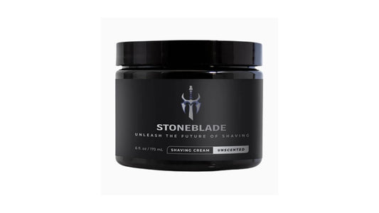 Unscented Shaving Cream for Men – Luxury Lather for Sensitive Skin, Brush or Hand Application, TSA Travel Size (6 fl oz / 170 mL)