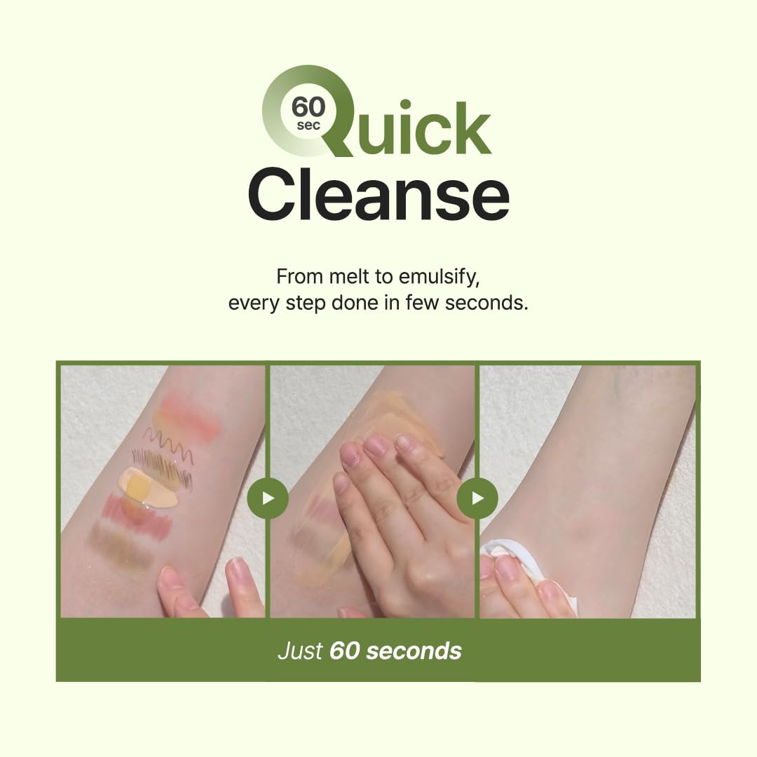 PURITO From Green Cleansing Oil, Fragrance-Free Makeup Remover for Face & Eyes, Gentle Vegan Oil Cleanser for Sunscreen & Waterproof Makeup, Cruelty-Free Korean Skin Care, 6.76 fl.oz / 200ml