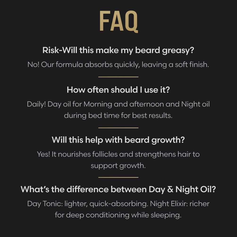 The Beard Struggle Night Liquid Elixir Beard Oil - Platinum Collection - Vanir's Wisdom (1 Fl oz) - Beard Oil for Men - Natural Blend for Softens, Moisturizing, & Healthier Beard Growth