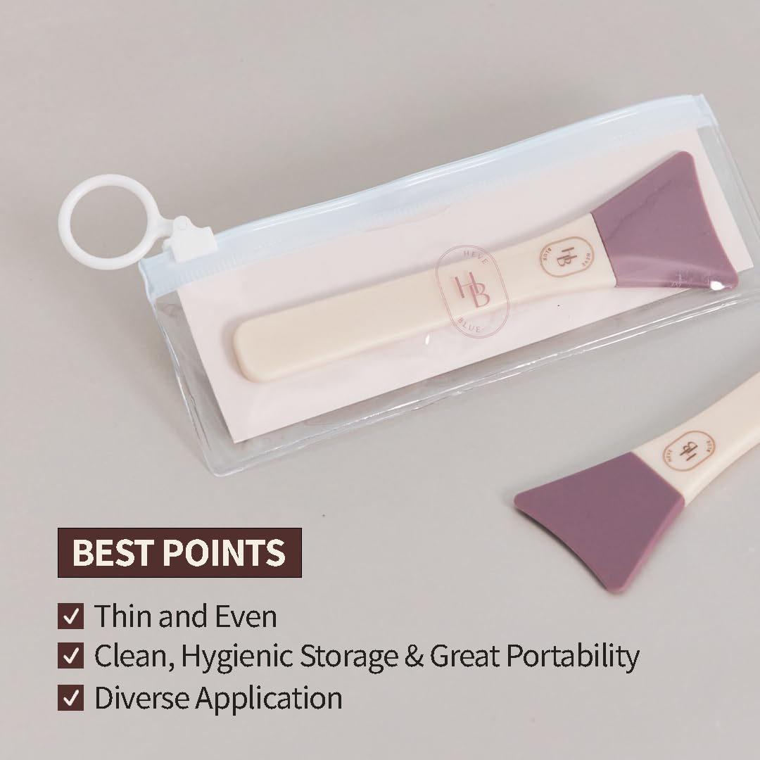 Soft Curve Spread Brush - Face Mask Applicator, Skincare Enhancer, Easy to Clean, Korean Skincare, Face Mask Brush, Mask Applicator Tool, Silicon Brush, JellyBrush, Mother's Day Gift