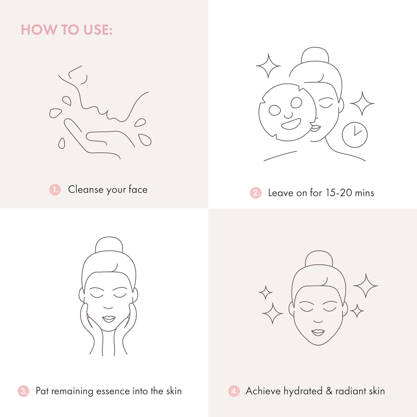 ESW Beauty Avocado Banana Milk - Hydrating Plant-Based Milk Face Mask - Moisturizing with Avocado & Banana for Dry, Sensitive & Combination Skin - Deep Hydration & Suppleness