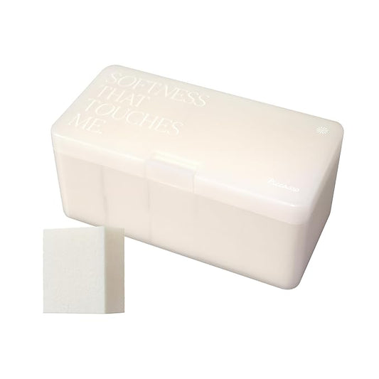 Piccasso Makeup Sponges for Foundation 20P – Latex Square Sponges for Face Makeup, Long-Lasting Sponges with Coating Surface, Ideal for High-Adherence & Hygienic Daily Use