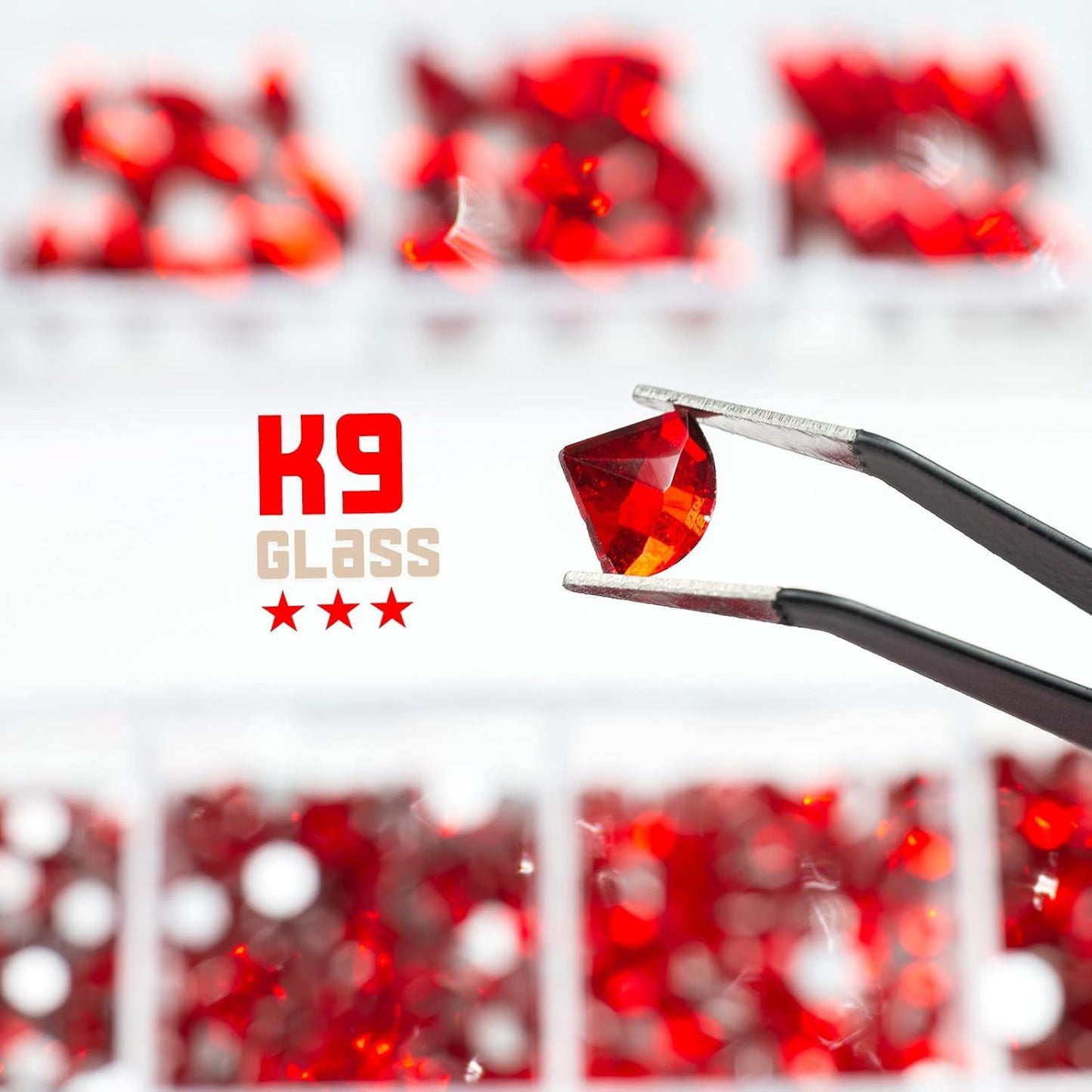 4080Pcs Red Nail Rhinestones Multi Shapes Ruby Rhinestones for Nails 1.5-4mm Crystal Gems Siam Red Round Flatback Beads Glass Stones Diamonds jewels Charms for Nails Face Eyes Makeup DIY Crafts