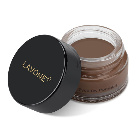 Eyebrow Pomade - Waterproof Brow Pomade for Long-lasting Results,Smudge Proof and Sweat Resistant Formula,Natural Eyebrow Makeup for All Skin Types and Tones - Brunette