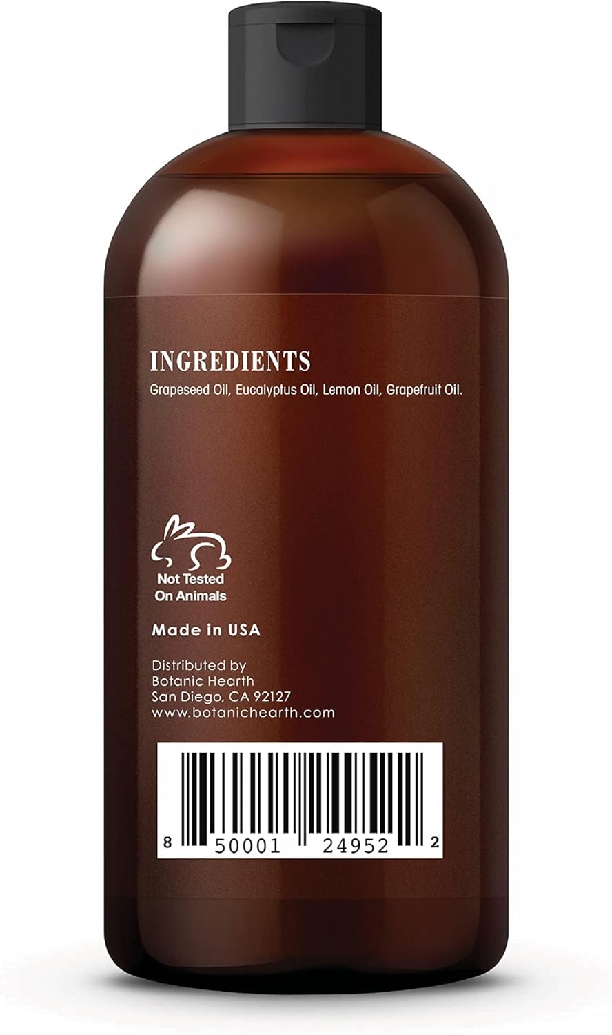 Botanic Hearth Anti Cellulite Massage Oil | Cellulite Oil for Thighs and Butt Firming | Unique Blend of Massage Essential Oils | Improves Skin Tone, Skin Firmness & Tightness | 8 Fl Oz