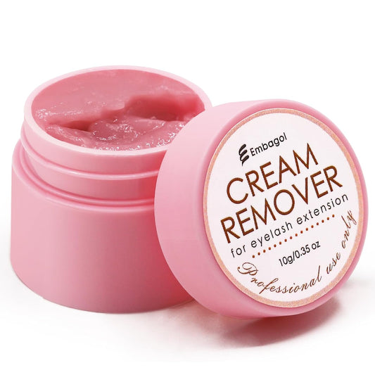 Lash Remover for Lash Extensions 10g No Burn Cream Remover Professional Eyelash Extensions Lash Tech Salon Supplies