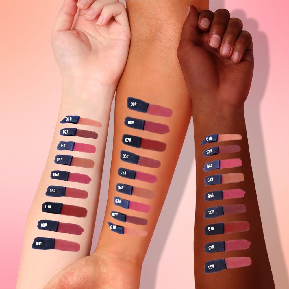 Lip Stain Peel Off – Long Lasting Waterproof Lip Tint, Smudge Proof Transfer Resistant Lip Stains Tattoo,High Pigment Matte Lip Color, Kiss Proof Peel Off Lip Stain Masque,All-Day Stay Lip Makeup 03#