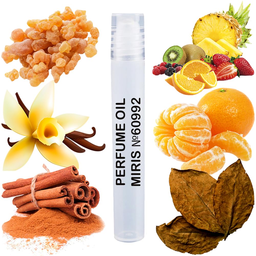 MIRIS Perfume Oil No. 60992, Inspired by Wanted by Night, Long-Lasting Men Roll-On, Rollerball 0.34 Fl Oz / 10 ml