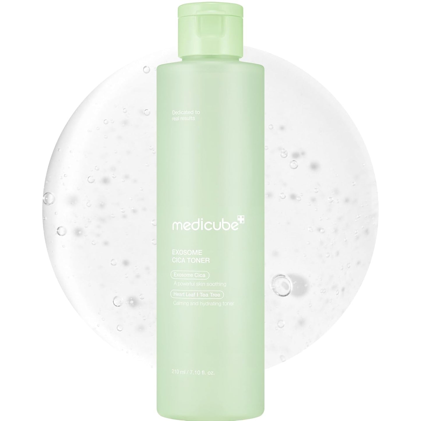 Medicube Exosome Cica Toner | Daily Soothing Toner With Exosome Cica, Heartleaf, Tea Tree, 12 Kinds of Cica | Low Irritation, Sebum care Korean Skin Care, for Stressed Skin (210ml / 7.10 fl.oz.)