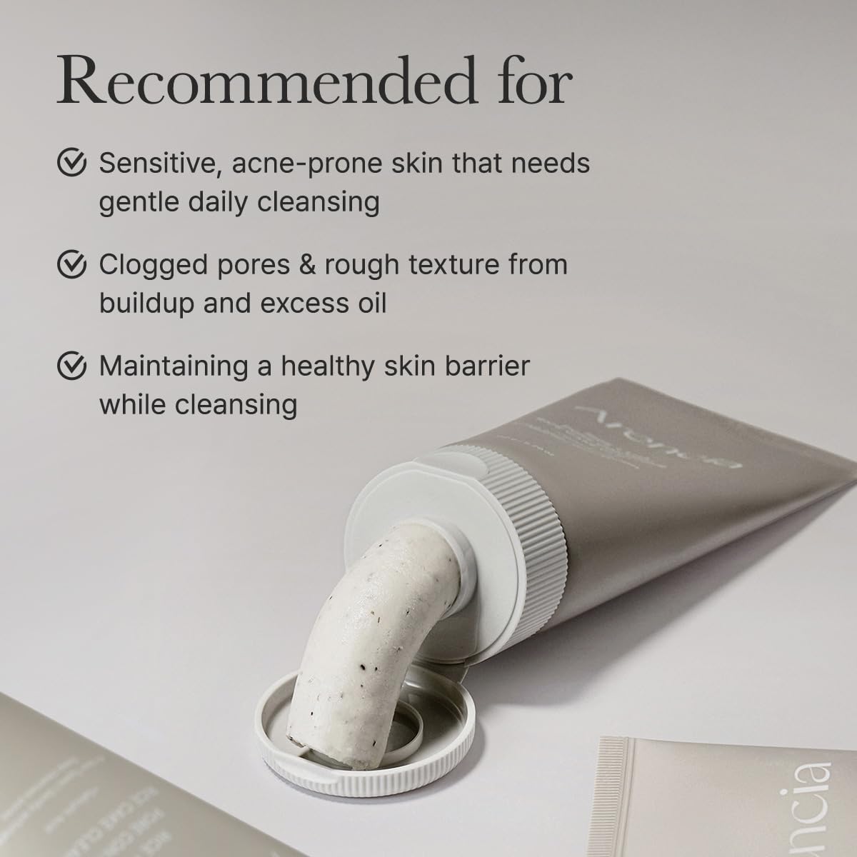 Rice + LHA Pore Control Rice Cake Cleanser with Salicylic Acid - Deep Cleansing, Gentel Exfoliation, All skin types, 5.29 oz