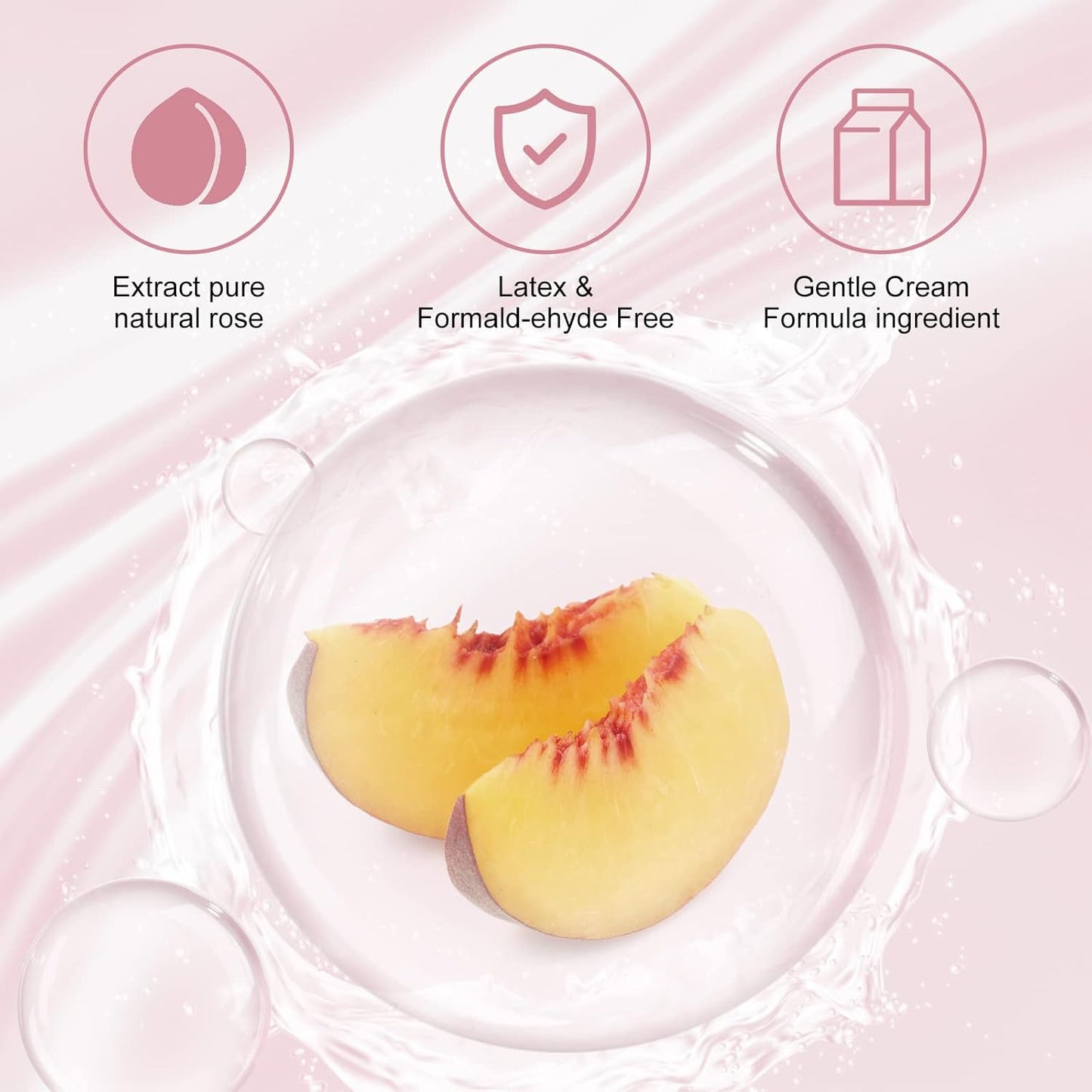 Eyelash Extension Remover 15g Cream Lash Extension Remover Quickly and Low Irritation Lash Remover for Lash Extensions Eyelash Glue Remover for Salon Lash Glue Remover by FADLASH (Peach)