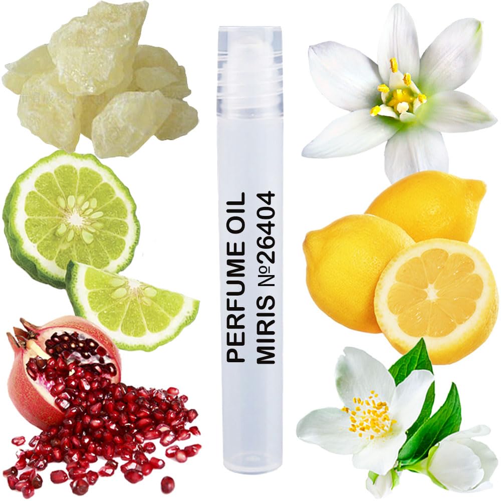 MIRIS Perfume Oil No. 26404, Inspired by Eros Pour Femme, Long-Lasting Women Roll-On, Rollerball 0.34 Fl Oz / 10 ml