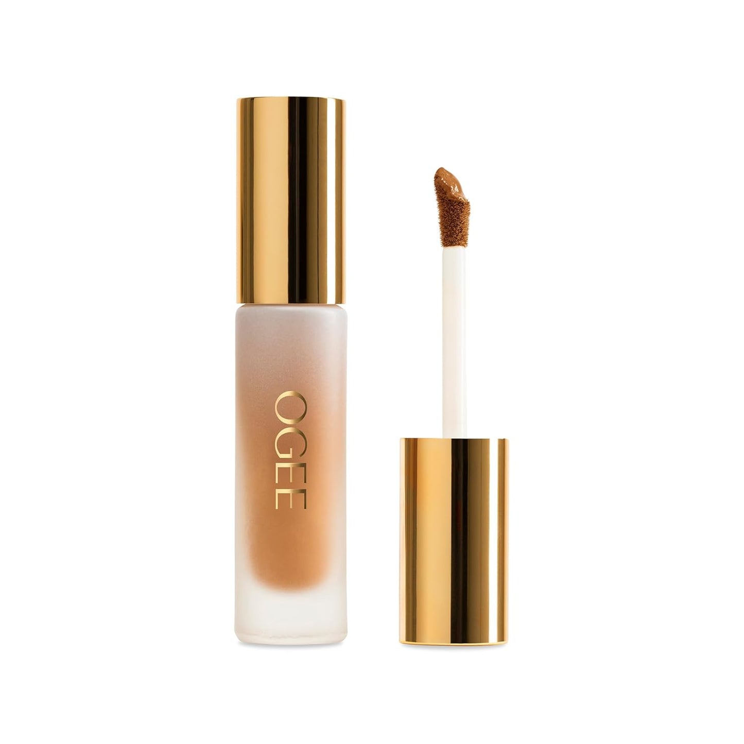 Ogee Complexion Perfecting Under Eye Concealer - Certified Organic Full Coverage Concealer - Buildable Coverage - MAPLE 8.25N - Medium Deep (Golden-Bronze Undertones)